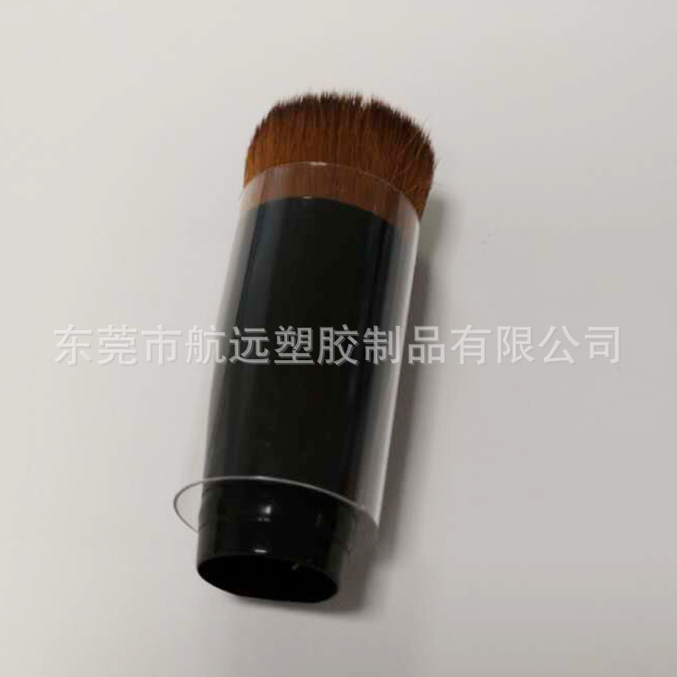 厂供化妆品包装管PET无缝透明塑料管毛刷透明保护管套硬管高透