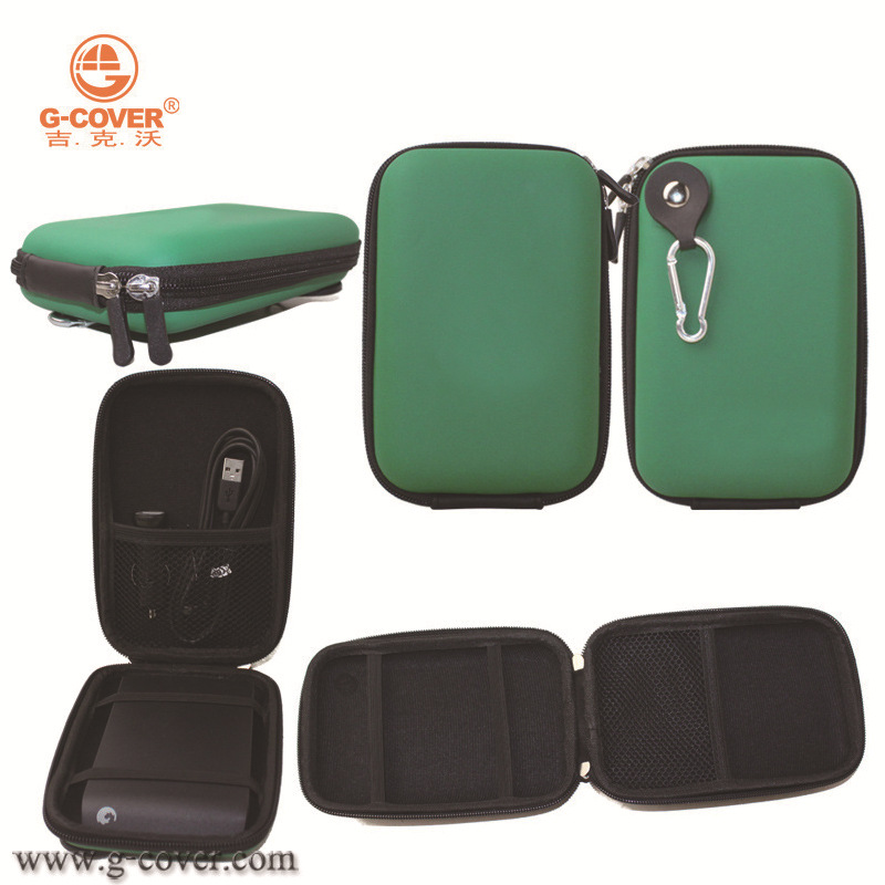 吉克沃直销批发2.5寸移动硬盘包5寸GPS导航仪包EVA防震防压保护包