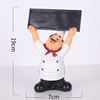 Nordic Cafe Character Character Small Western Restaurant Chef Black Board Welcome Men's Men Fashion Creative Factory