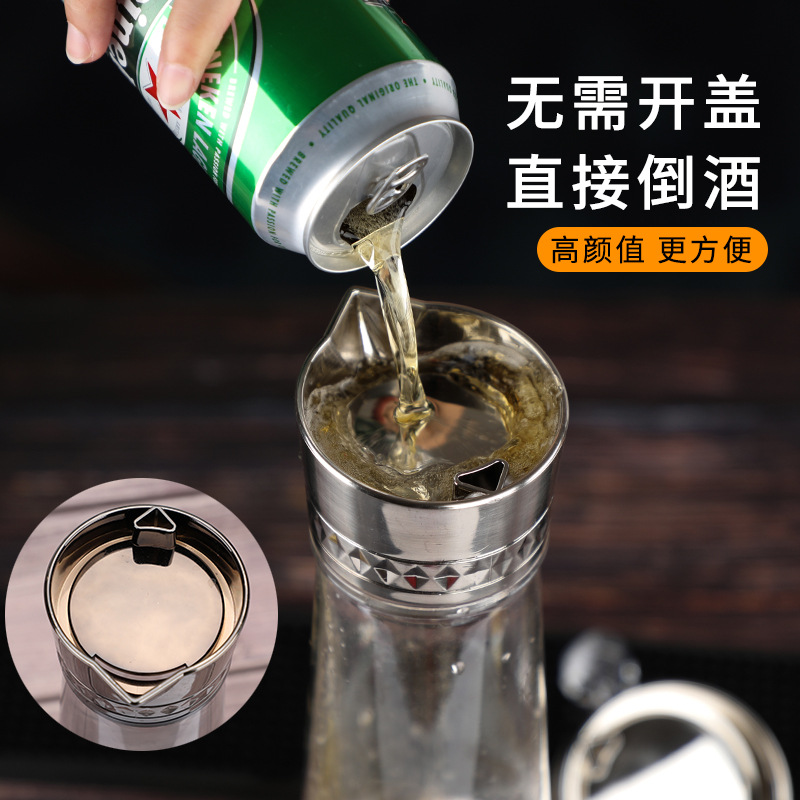 hervidor de agua fría transparente comercial acrílico jar jarro de jugo taza de agua fría doméstica anti-alta temperatura PC conjunto de gran capacidad