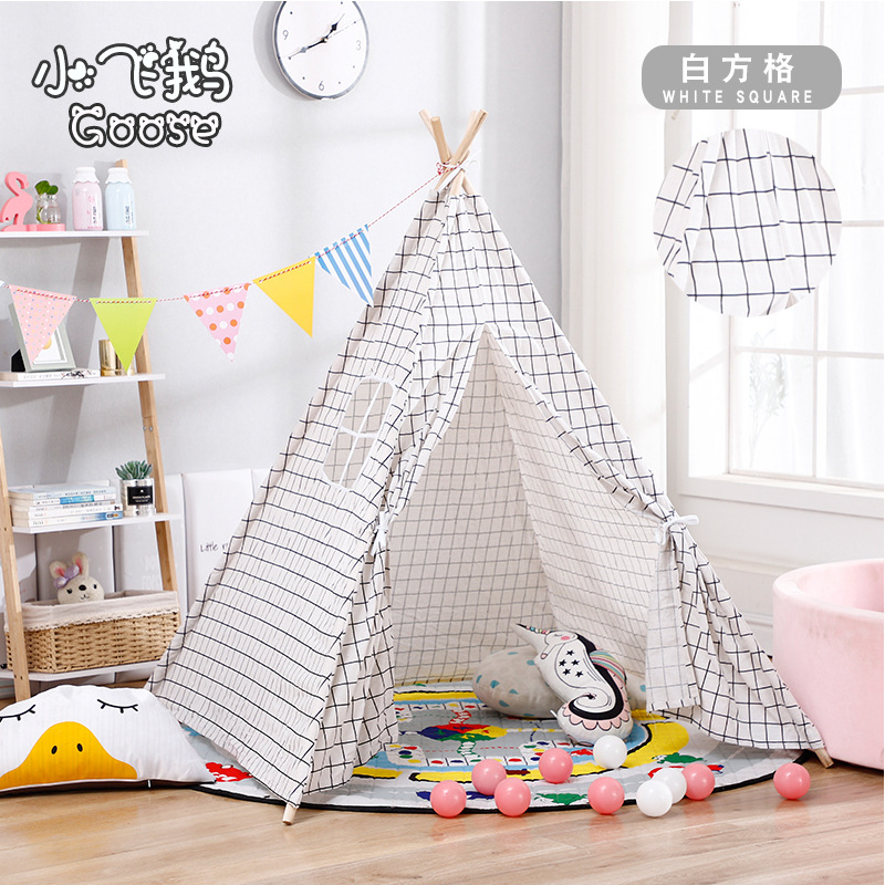 Tienda de los niños de interior de los niños indios pequeña tienda de juguete casa princesa Castillo tienda de picnic al aire libre