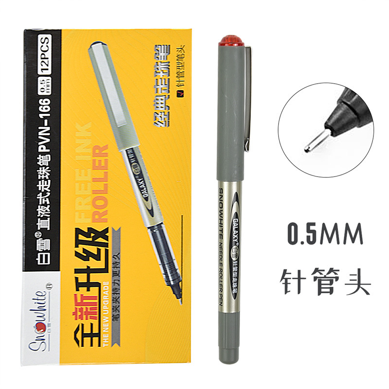 166 needle pipe type red
