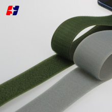 军绿粘扣带中档毛刺缝纫DIY辅料子母贴 深灰色军绿色70尼龙魔术贴