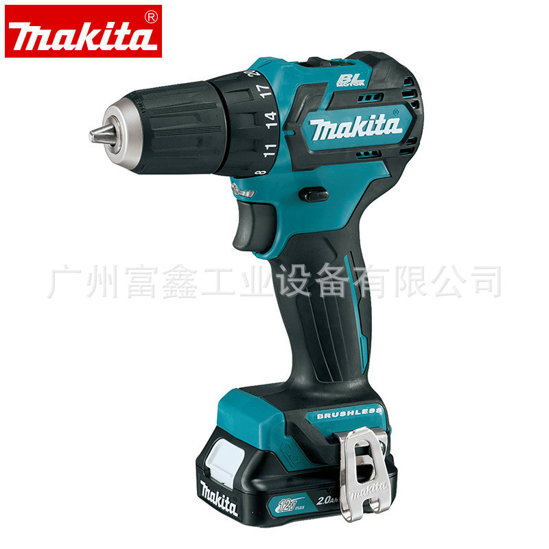 日本makita牧田电动工具充电式起字电钻：电钻DF332DSME