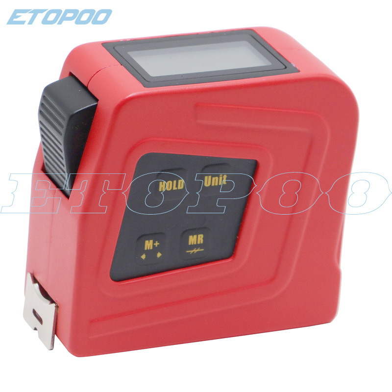 Etopoo荣誉新品 5M 1MM  内外径 金属尺带 数显卷尺 不带蓝牙