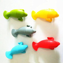 食品级硅胶动物花茶茶包茶漏创意海牛硅胶泡茶器茶叶过滤器