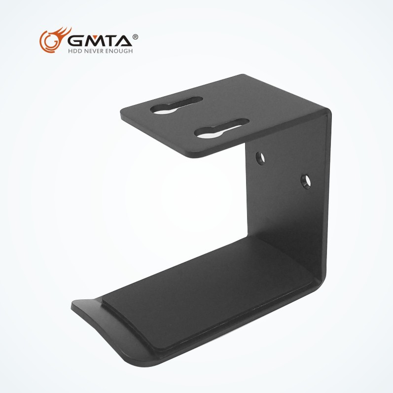 Soporte para auriculares Soporte de exhibición de almacenamiento de oficina de doble cara multifuncional montado en la cabeza de aleación de aluminio Soporte para auriculares giratorio de silicona