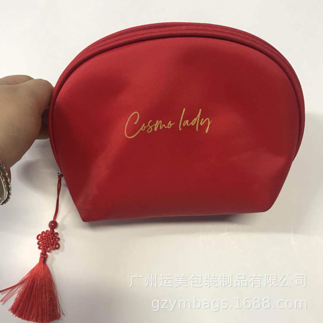 斜纹发泡化妆包源头厂家专业定 制牛津布赠品化妆包活动促销礼品