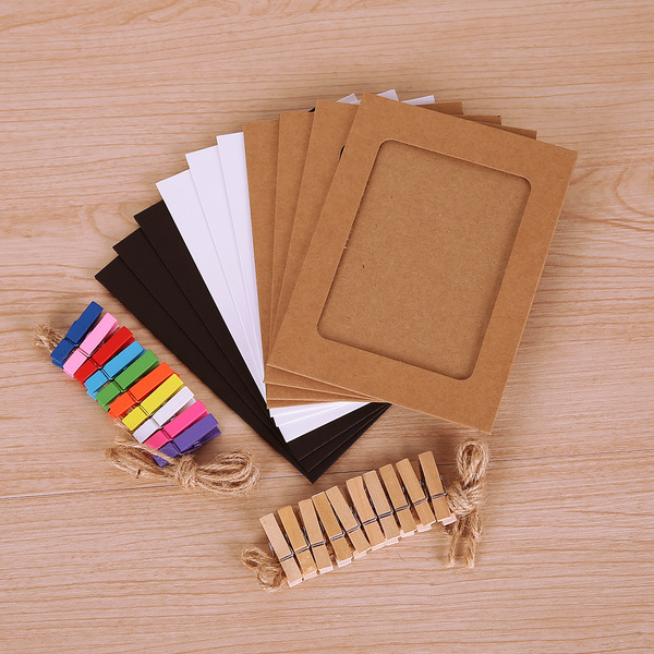 leather photo frame