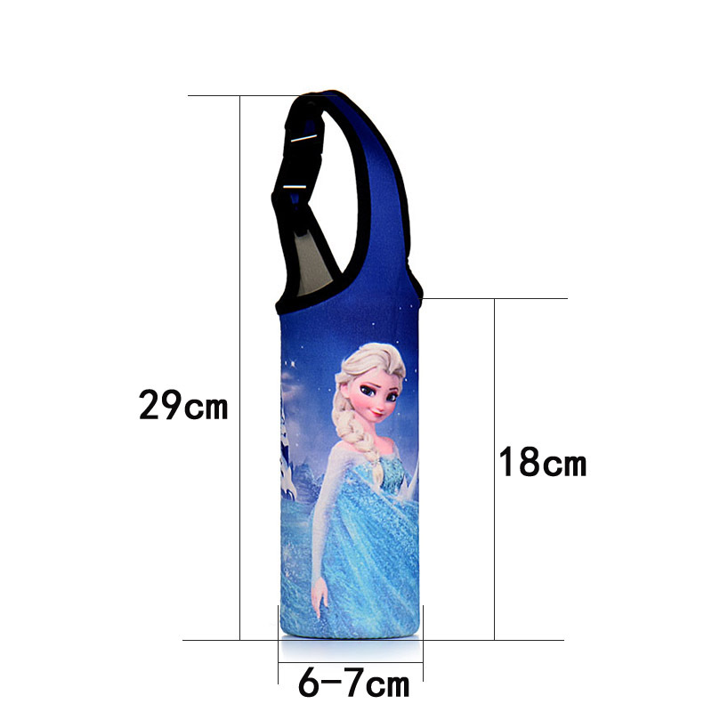 Taza de vacío de fábrica cubierta protectora elástica aislamiento de dibujos animados taza de agua cubierta de tela de buceo taza simple cubierta al por mayor anti-escaldado image 7