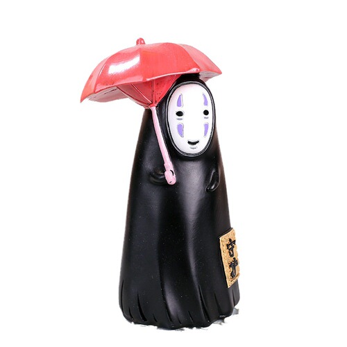 Children's Day Graduation Gift Creative Hayao Miyazaki Statue Nausicaä Night Light Resin Craft Cartoon Decor
