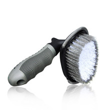 汽车弧形轮胎刷 轮毂刷 钢圈刷 弯柄洗车刷T型轮胎刷脚垫刷地毯刷