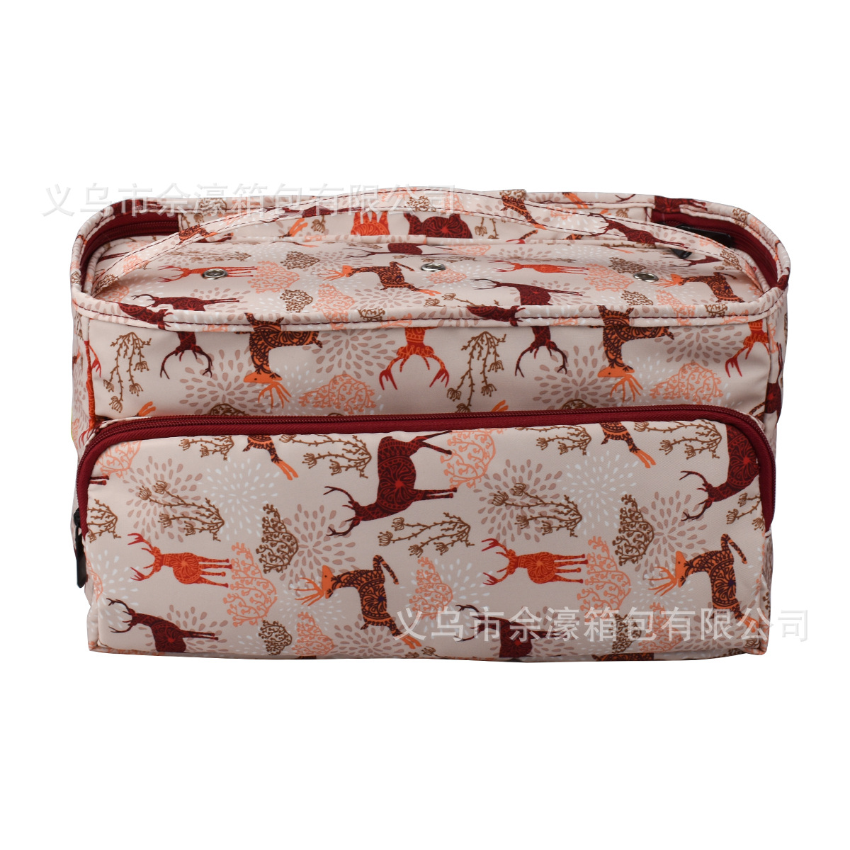 Bolsa cuadrada para accesorios de ganchillo DIY transfronterizos, bolsa de almacenamiento de hilo simple, bolsa de almacenamiento para agujas de tejer y ganchos de ganchillo en stock.