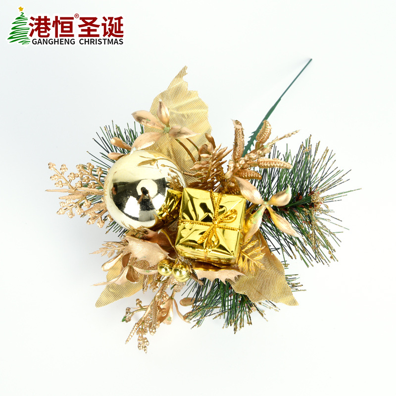 Ramas de pino artificiales navideñas, piñas, corona de árbol de Navidad, decoración de enredaderas, arreglos florales, adornos, suministros para crear ambiente, venta al por mayor
