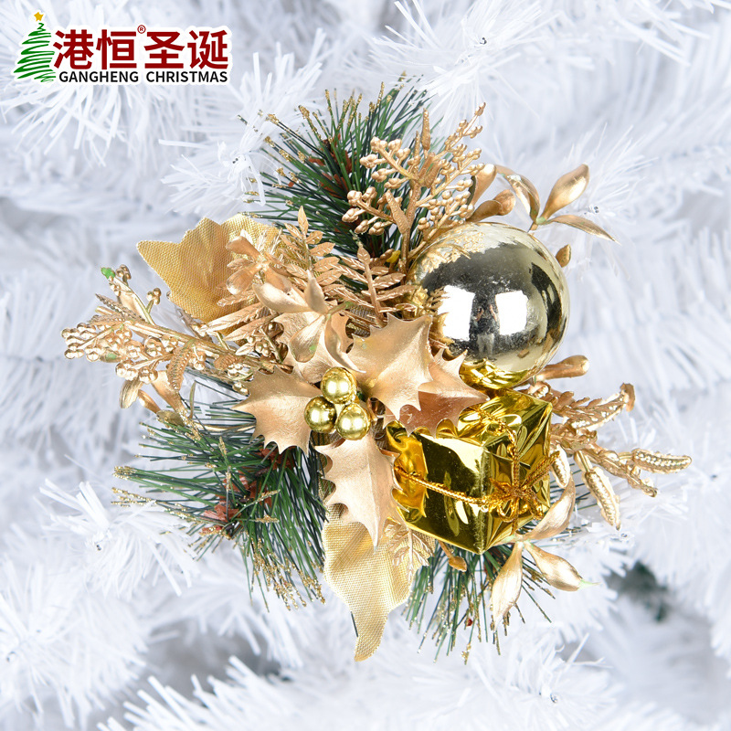 Ramas de pino artificiales navideñas, piñas, corona de árbol de Navidad, decoración de enredaderas, arreglos florales, adornos, suministros para crear ambiente, venta al por mayor