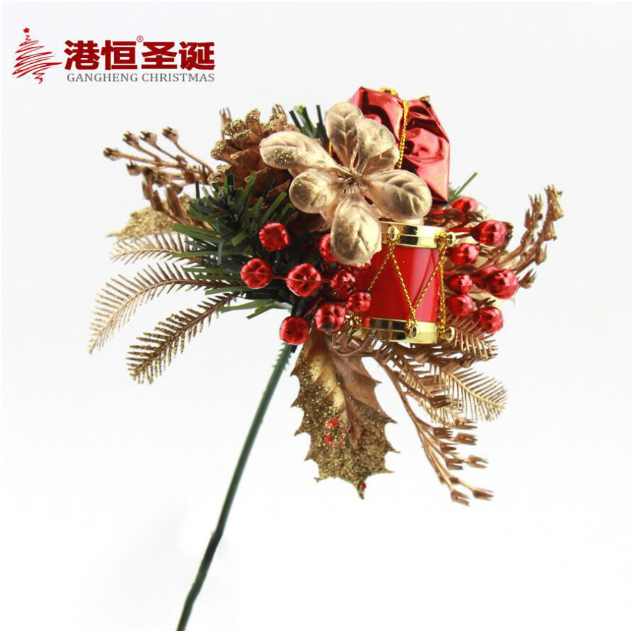 Ramas de pino artificiales navideñas, piñas, corona de árbol de Navidad, decoración de enredaderas, arreglos florales, adornos, suministros para crear ambiente, venta al por mayor