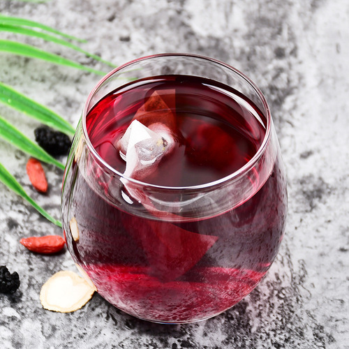 Huiyuan Cao Pu Ginseng Five Treasures Tea Men Maca Goji Berry Mulberry Huang Jing Tea Health Tea Private Label Contract Manufacturing