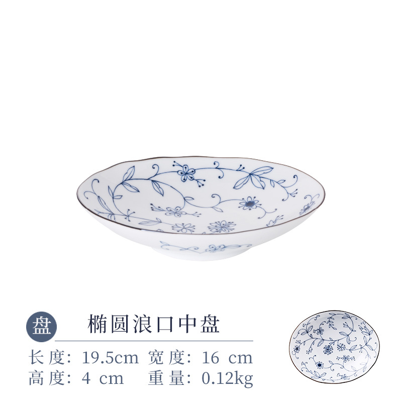 Овальная волна во рту средний диск