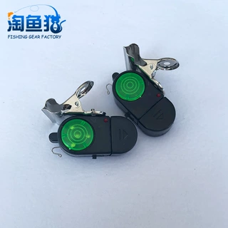钓鱼报警器 高灵敏夜光抛竿海杆上鱼提示器海竿感应警报器鱼铃
