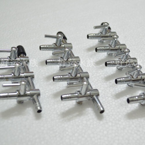 Aquarium fish tank air distributor divider gas nozzle connector oxygen pump aeration pump accessories 4-way air distributor