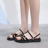 Модная летняя обувь, в корейском стиле, большой размер