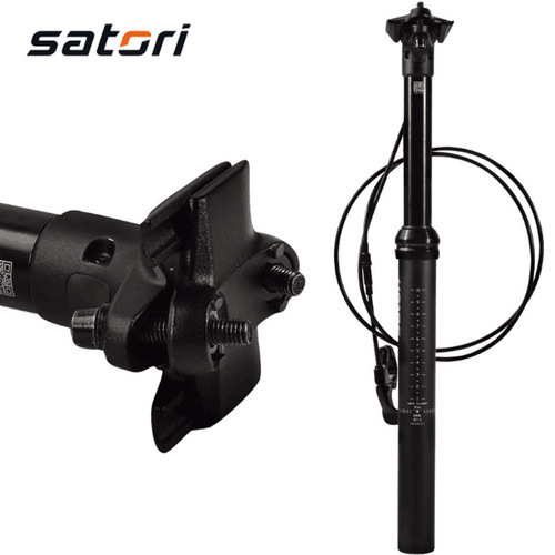 Taiwan SATORI seat tube mountain bike wire-controlled lifting seat tube hydraulic wire-controlled lifting seat post seat post
