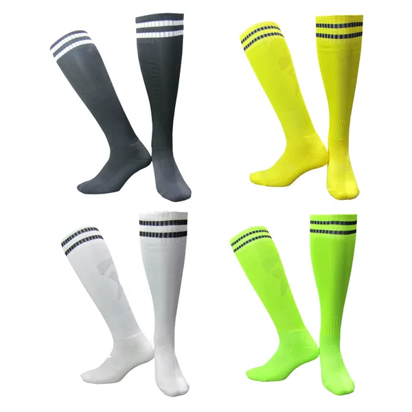 Towel Bottom Socks for Adults and Kidsren, Football Socks, Long-Tube Sweat-Absorbent Foot Protection, Non-Slip Running Fitness Socks for Men and Women