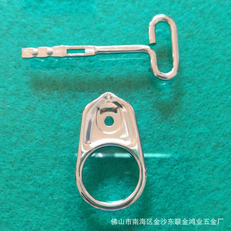 厂家供应高丽参专用铁罐开罐匙 铁盒开罐匙