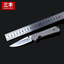 不锈钢户外刀具军刀战术高硬度小直刀野外求生防身便携刀具