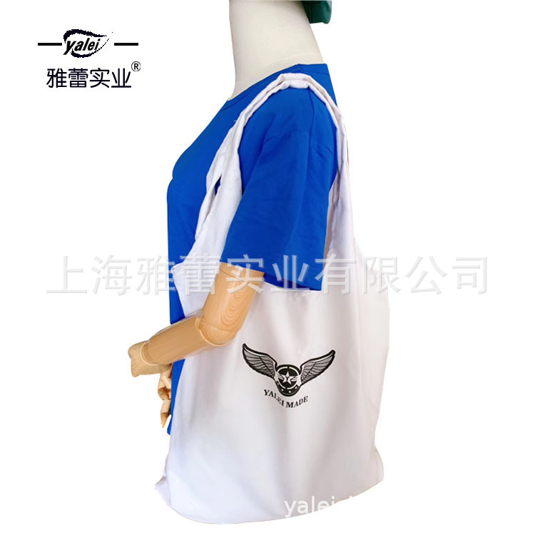 清仓白色帆布包大号帆布袋斜挎旅行包包结实可清洗包包可折叠女包