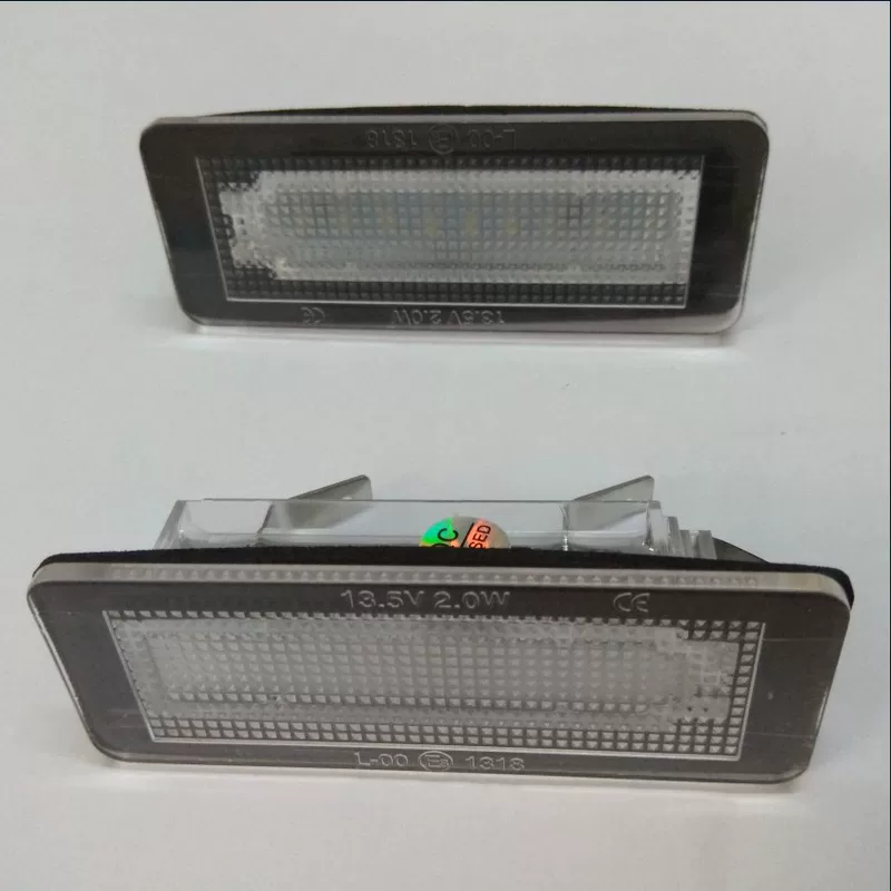Подсветка номера для Mercedes Benz Smart Fortwo 453W450W451, фонарь номера, сборка LED
