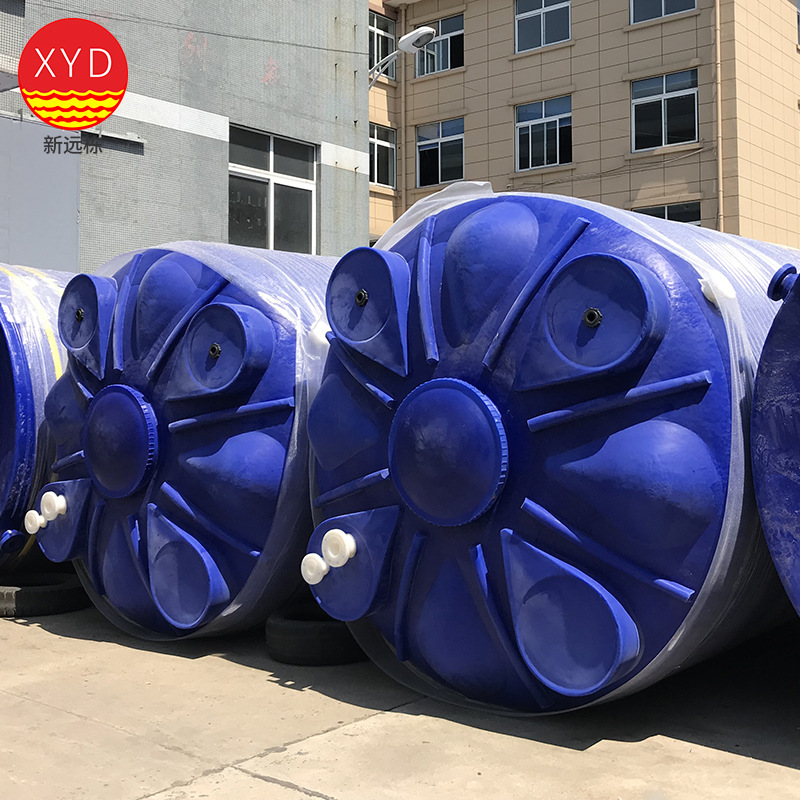 厂家直销污水处理桶 塑料水箱25吨PE塑胶水塔25立方储水桶25000L