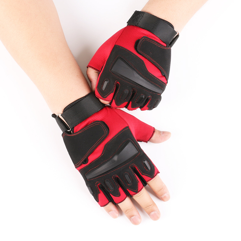 Nuevos guantes tácticos de medio dedo, guantes de combate para fitness al aire libre, guantes de campo, guantes de medio dedo para ciclismo deportivo y montañismo