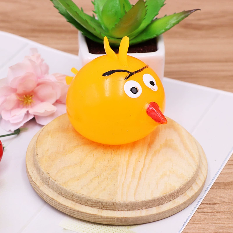 Anti-Stress Water Ball Squeeze Toy, Realistic Fruit & Animal Shapes, 6 cm, Soft Sticky
