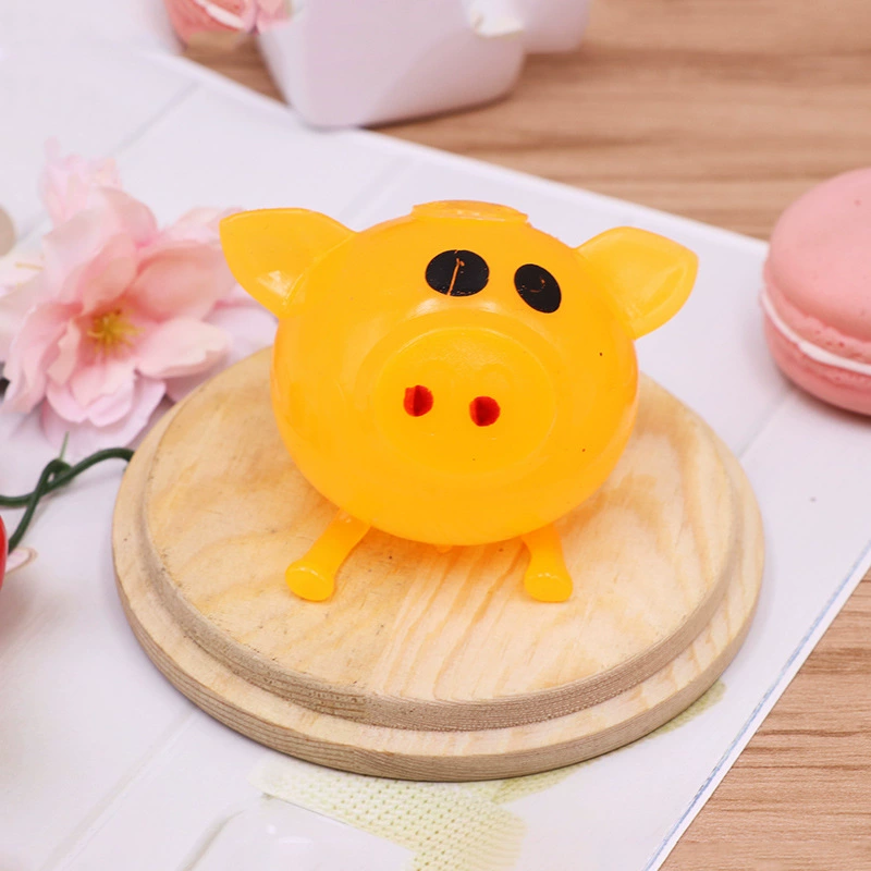 Anti-Stress Water Ball Squeeze Toy, Realistic Fruit & Animal Shapes, 6 cm, Soft Sticky