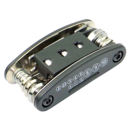 15-in-1 internal and external hexagonal screwdriver and wrench combination tool, bicycle repair tools, cycling equipment accessories