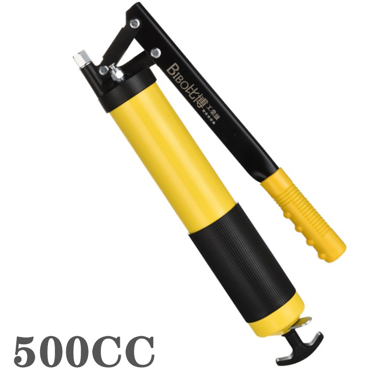 ✅透明黄油枪挖掘机手动黄油枪600cc油枪手动黄油枪油