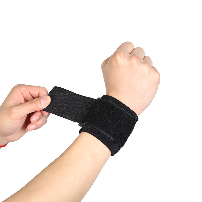 Muñequera Ajustable de Compresión de Nylon Ajustable, Compresión, Prevención de Esguinces para Baloncesto y Fitness image 6