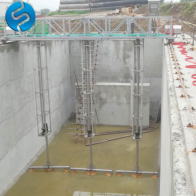 半桥式刮吸泥机  中心传动刮吸泥机   行车式抬耙刮泥机安装