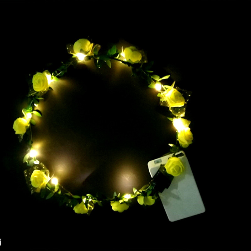 등나무 플러스 라이트 옐로우 녹색 잎