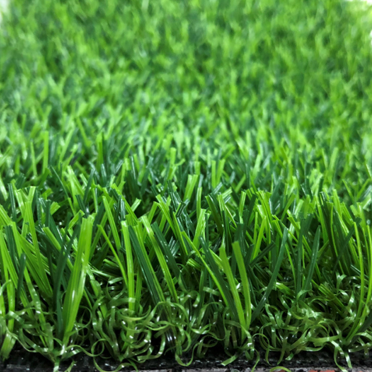 【卡姆昂供应 】厂家生产 幼儿园室外活动人造草皮 三色景观草