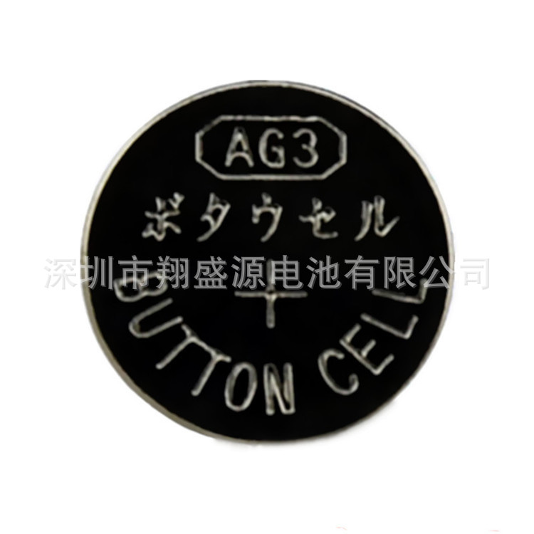 源头厂家优质AG3/;R41环保纽扣电池全新A品AG3发光转转笔电池工厂