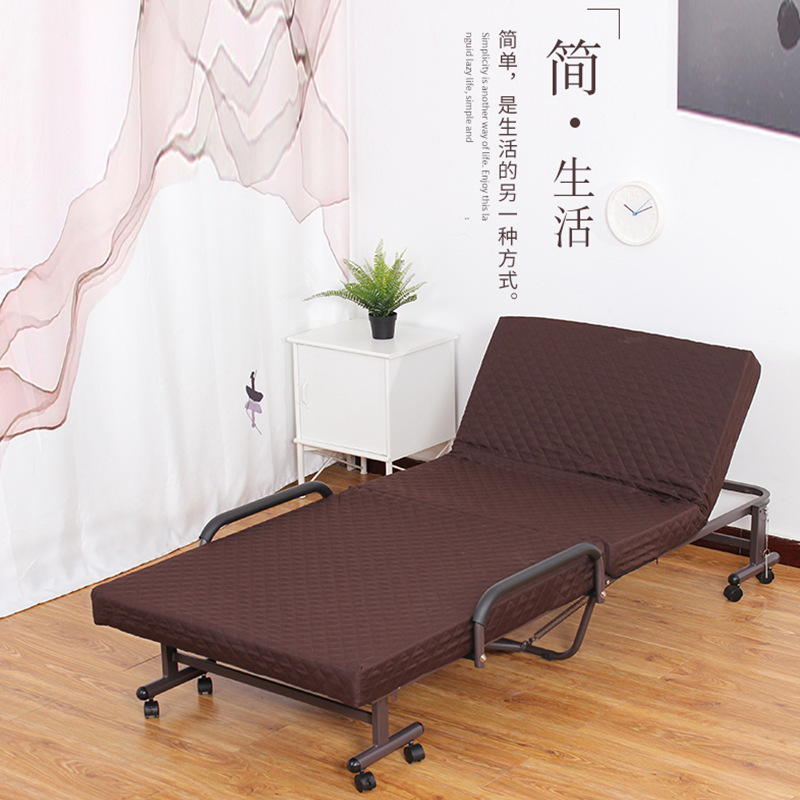 Tianjin Wholesale Single Foldableing Bed Office Nap Bed Hotel Extra Bed Memory Foam Comfortable Nap Foldableing Bed