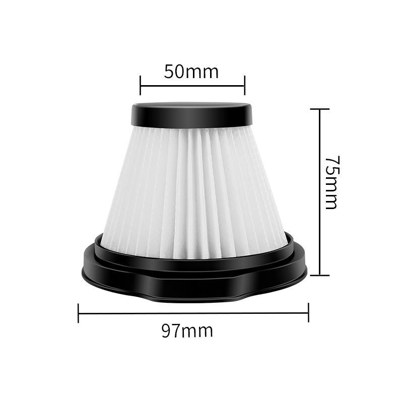 Filtro de aluminio de aluminio para filtro de filtro DX115S / DX115C de filtro HEPA de accesorios de aspirador Delmar