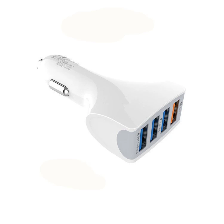 Новый 4USB автомобильное зарядное устройство QC3.0 автомобильное зарядное устройство многофункциональное автомобильное зарядное устройство четыре зарядки QC 3.0 быстрая зарядка