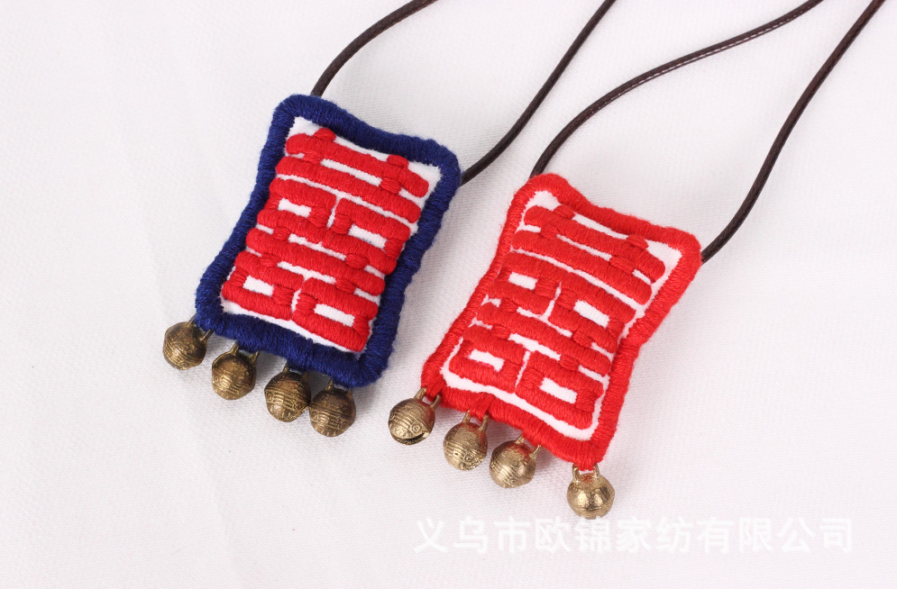 Bordado DIY hecho a mano auto-bordado paquete de material creativo de producción de estilo antiguo sobre colgante de regalo adulto matar el tiempo bordado