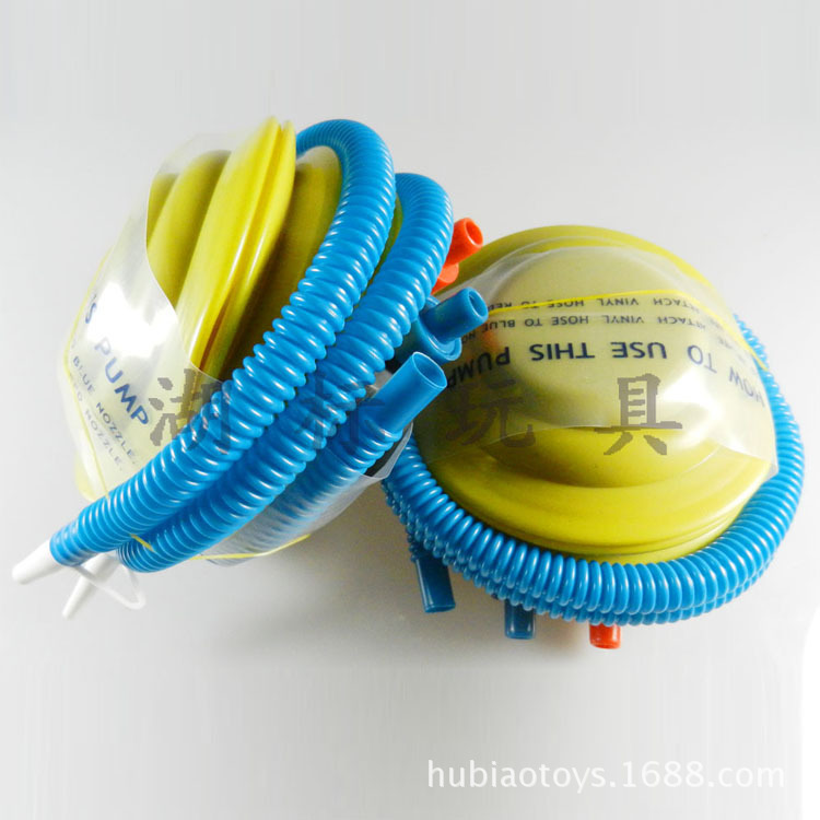 热卖充气玩具大号脚踩打气筒 便携脚踏气筒 塑料高压脚踏气筒批发