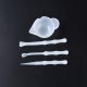 Crystal drop glue diy handmade jewelry material silicone glue color mixing tool stirring rod measuring cup poking bubble Rod