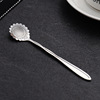 Spoon stainless steel, coffee mixing stick contains rose, Birthday gift