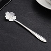 Spoon stainless steel, coffee mixing stick contains rose, Birthday gift